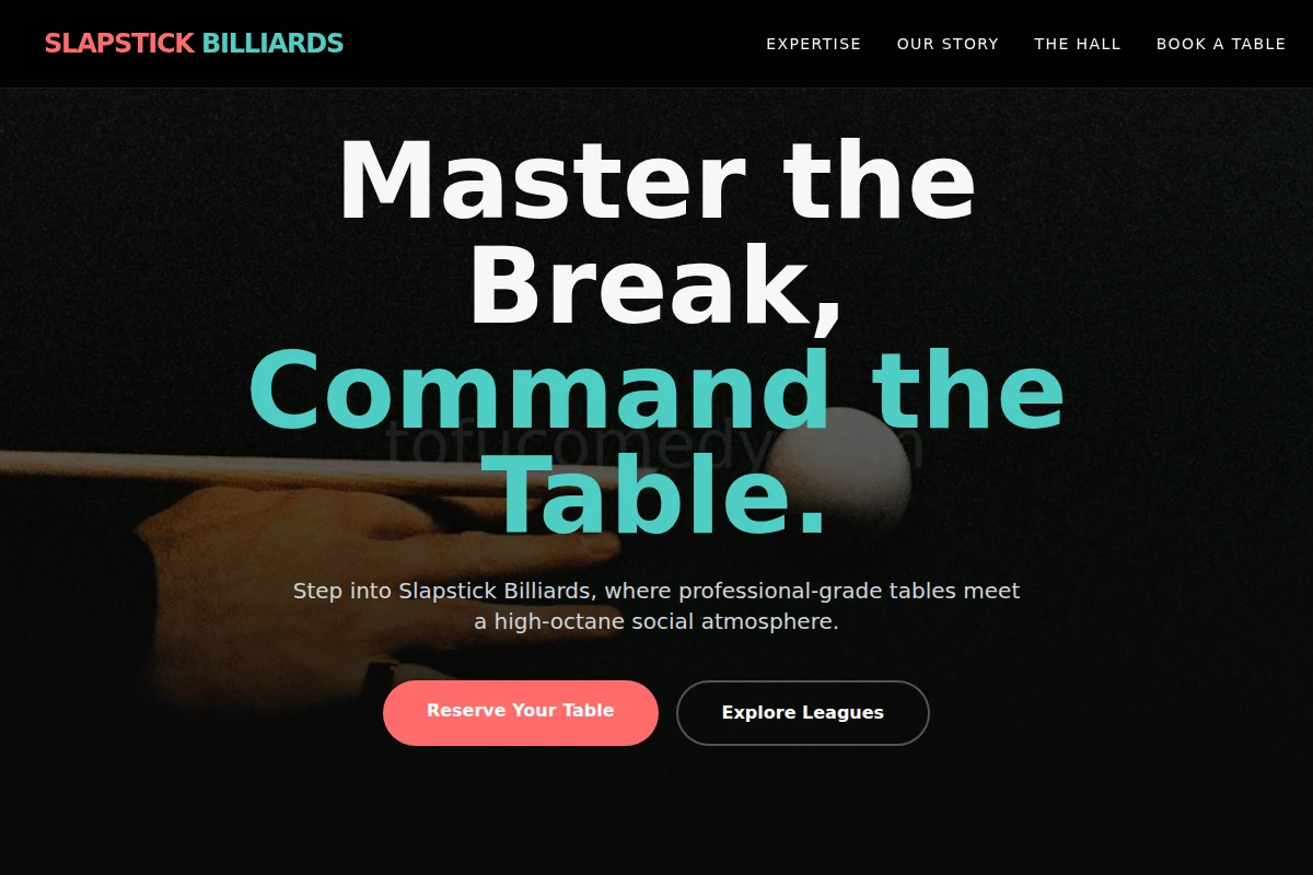 Slapstick Billiards