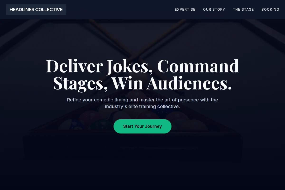 Comedy-tour Billiards