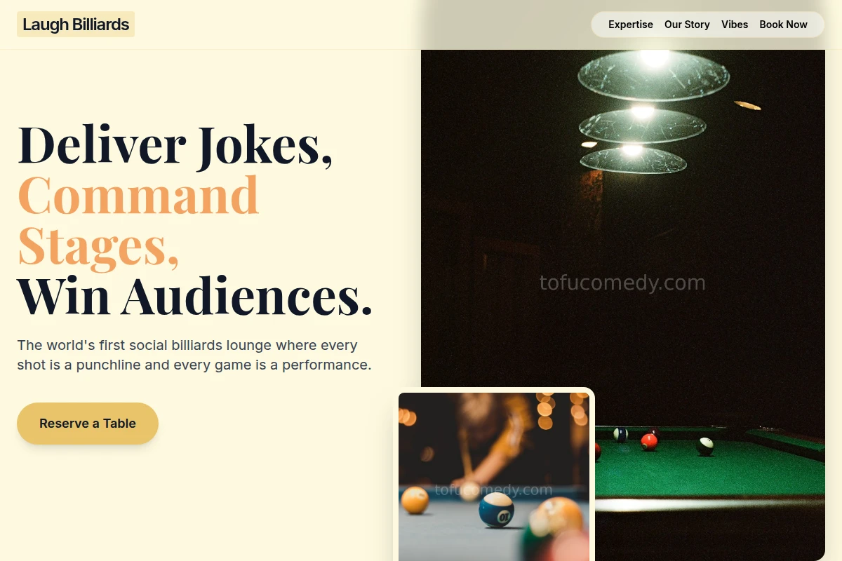 Laugh Billiards