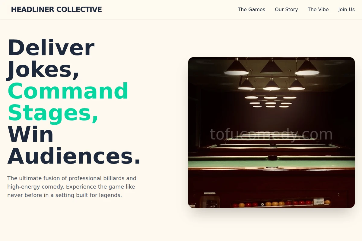 Sitcom Billiards