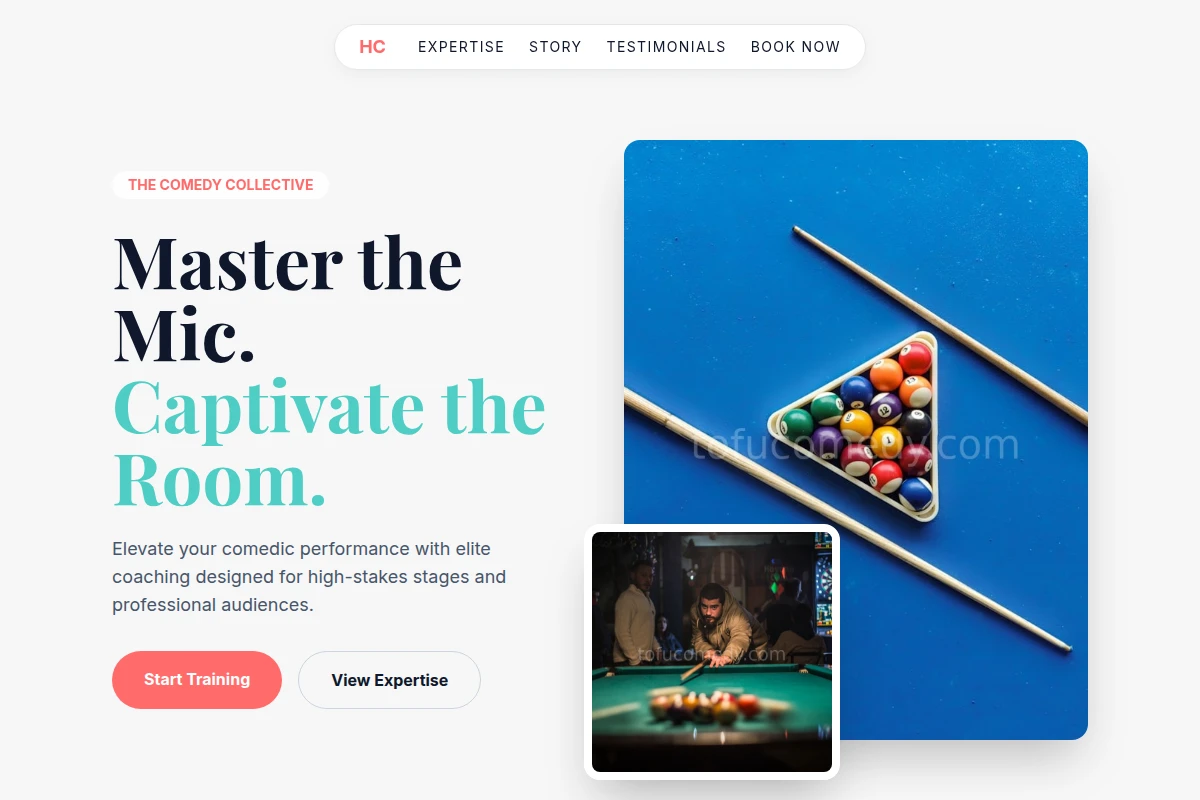 Gag-reel Billiards