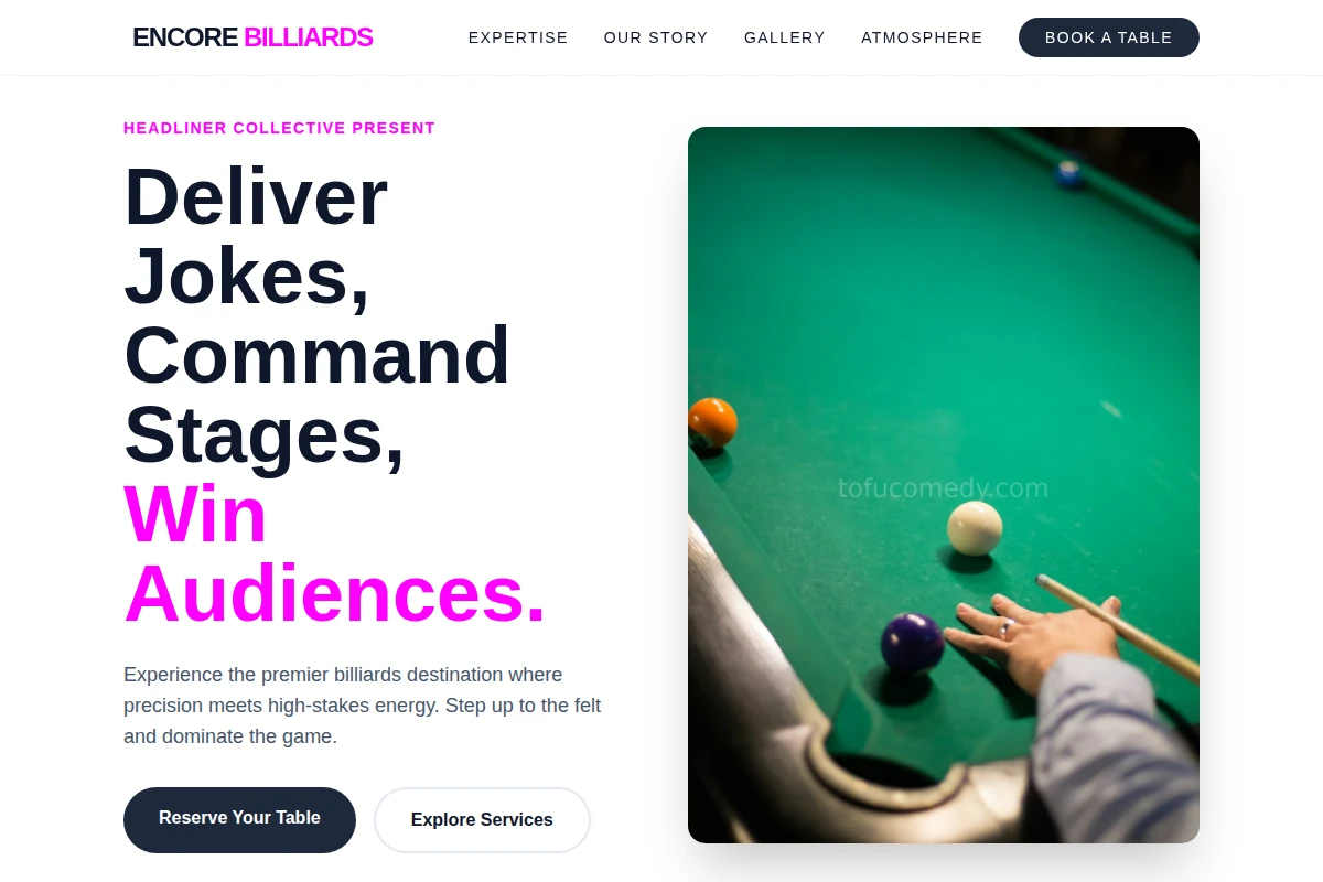 Encore Billiards