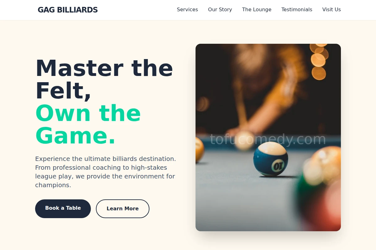 Gag Billiards