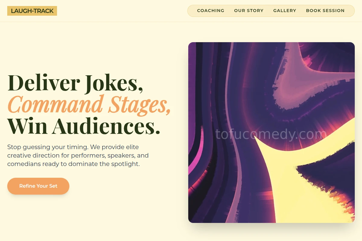 Laugh-track Creative Direction