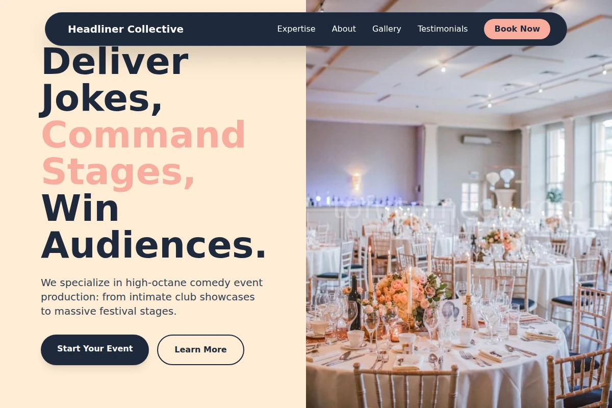 Tight-five Event Planning