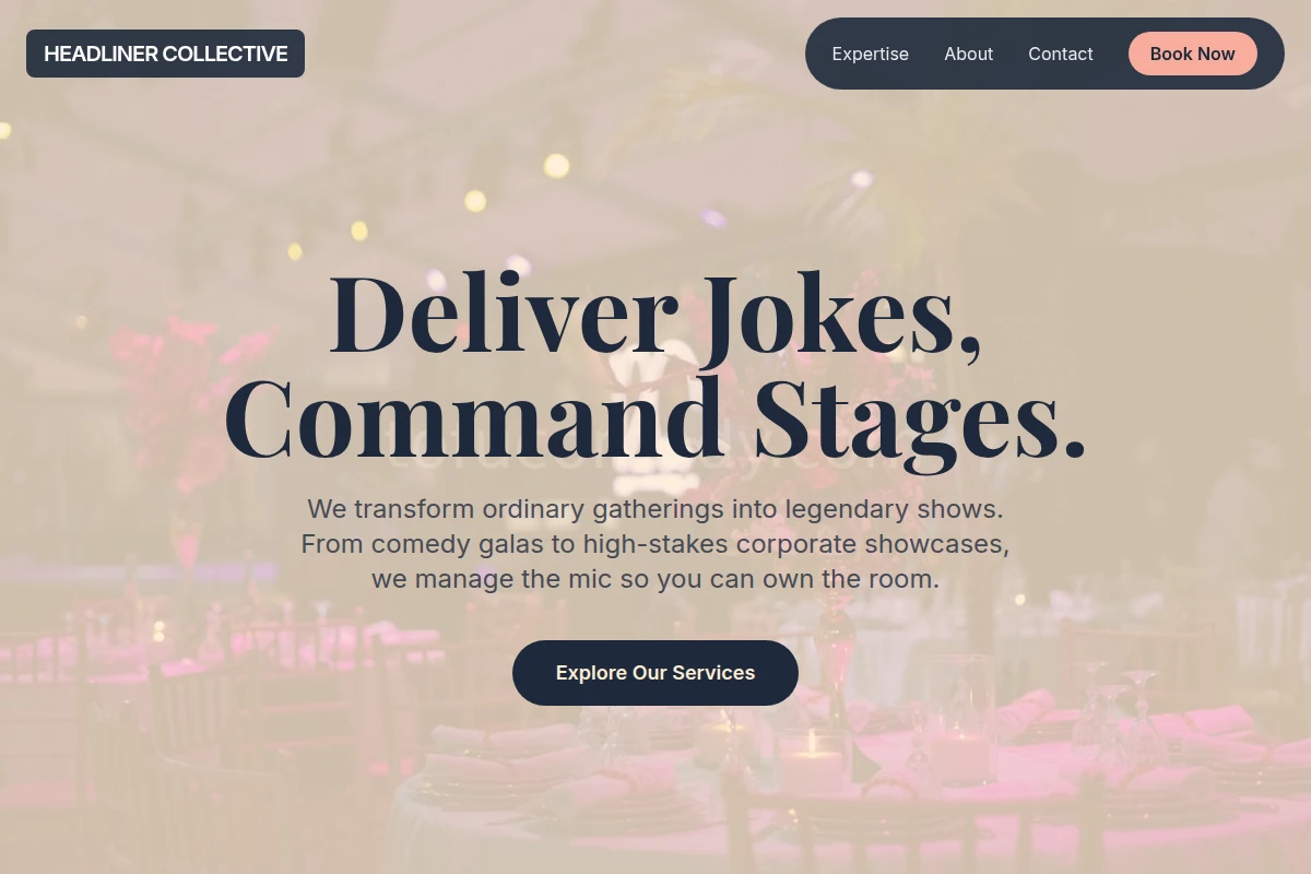 Mic-drop Event Planning