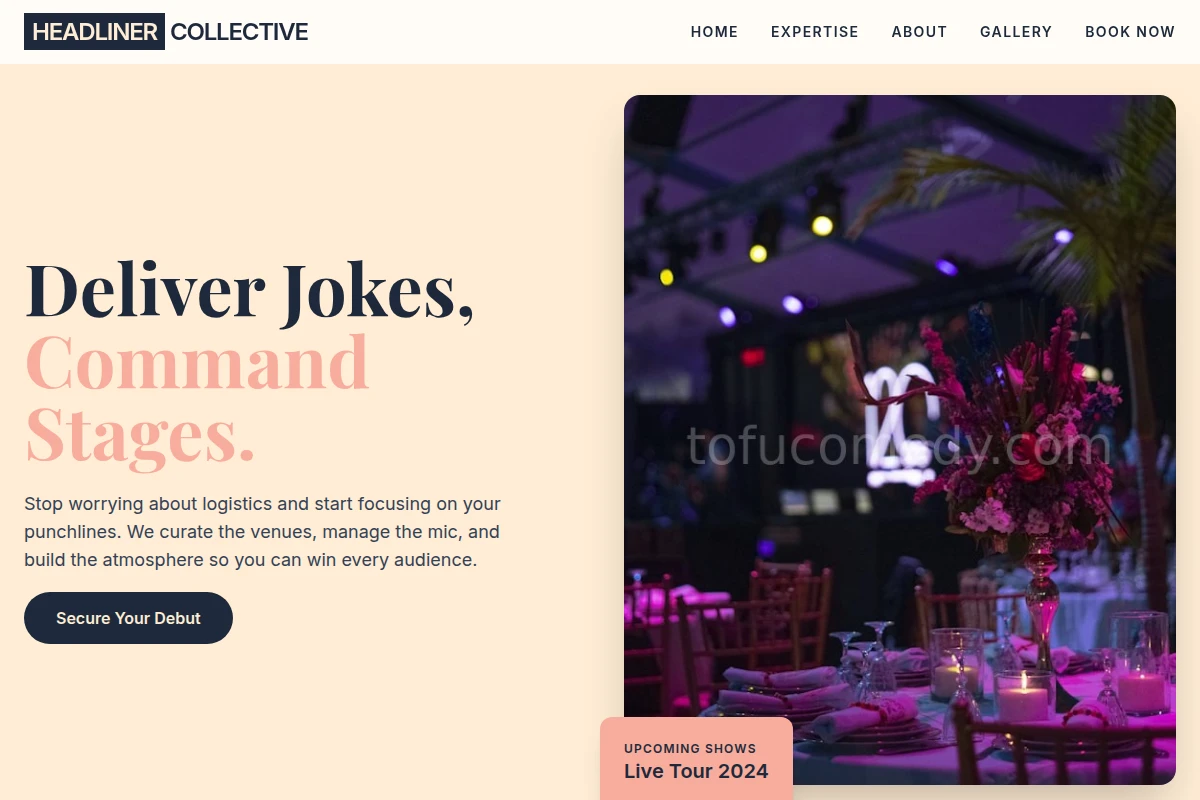 Tight-five Event Planning