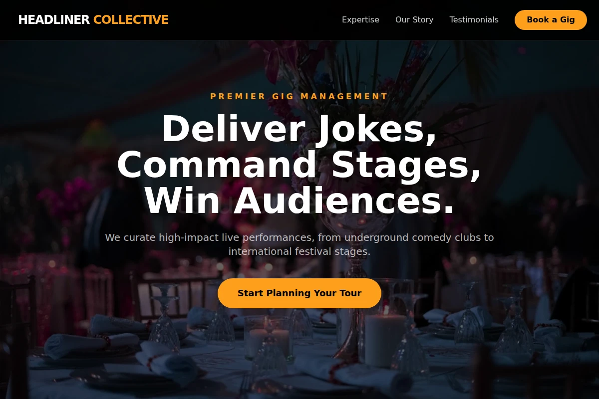 Gig Event Planning