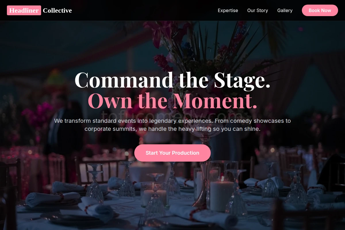 Tighten-up Event Planning