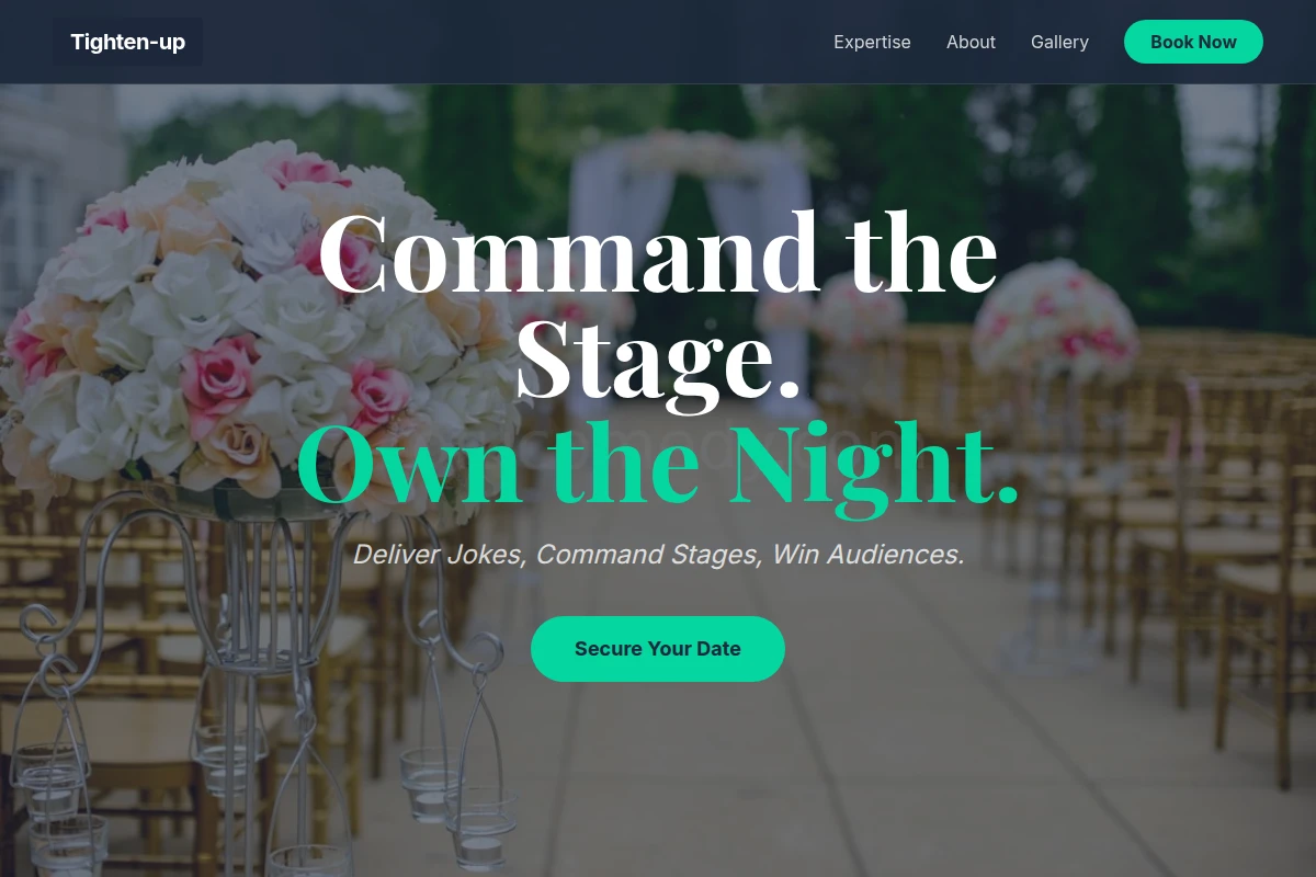 Tighten-up Event Planning