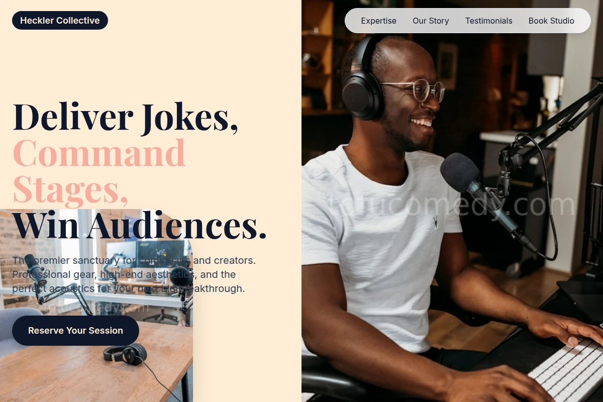 Heckler Podcast Studio