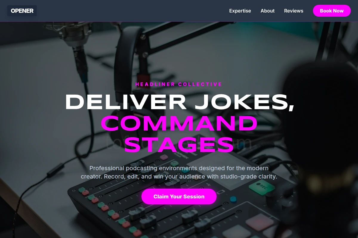 Opener Podcast Studio