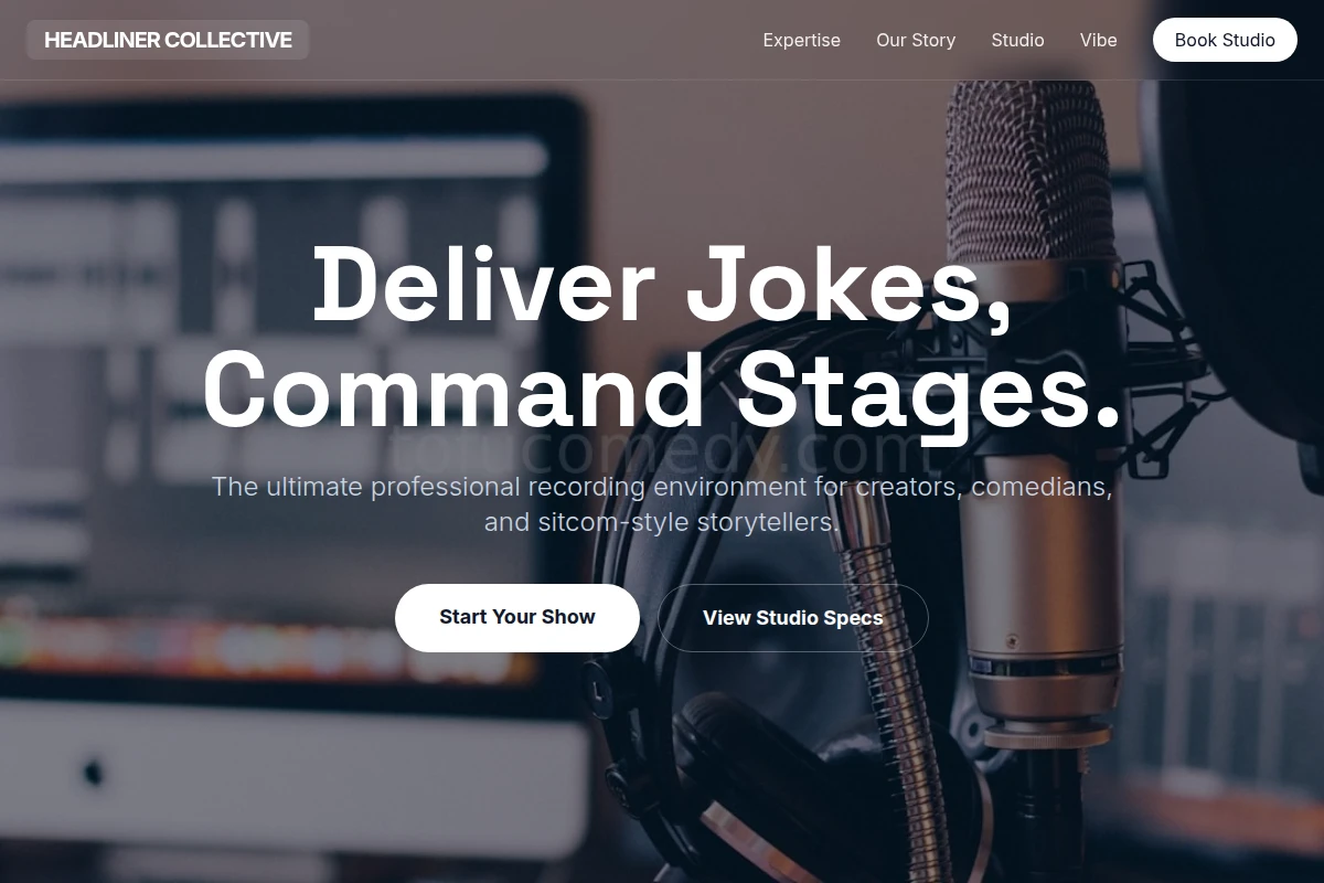 Sitcom Podcast Studio