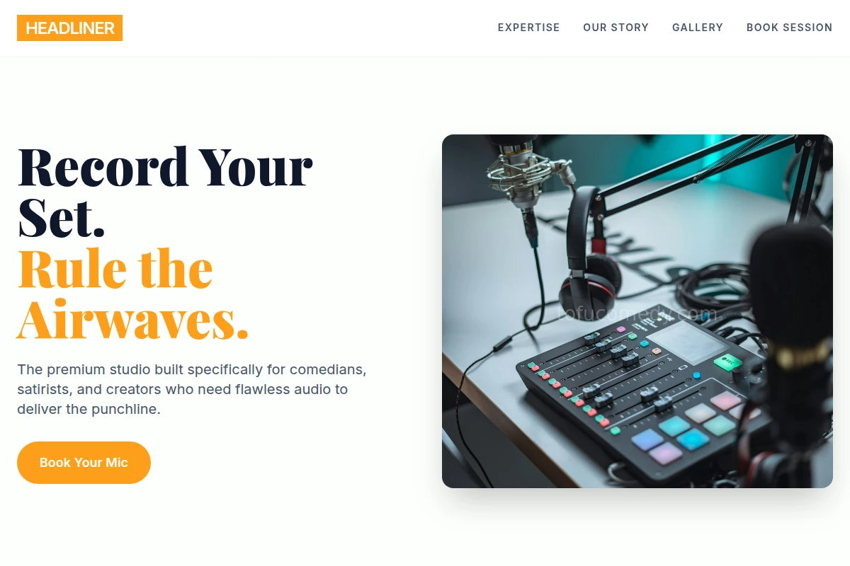 Parody Podcast Studio