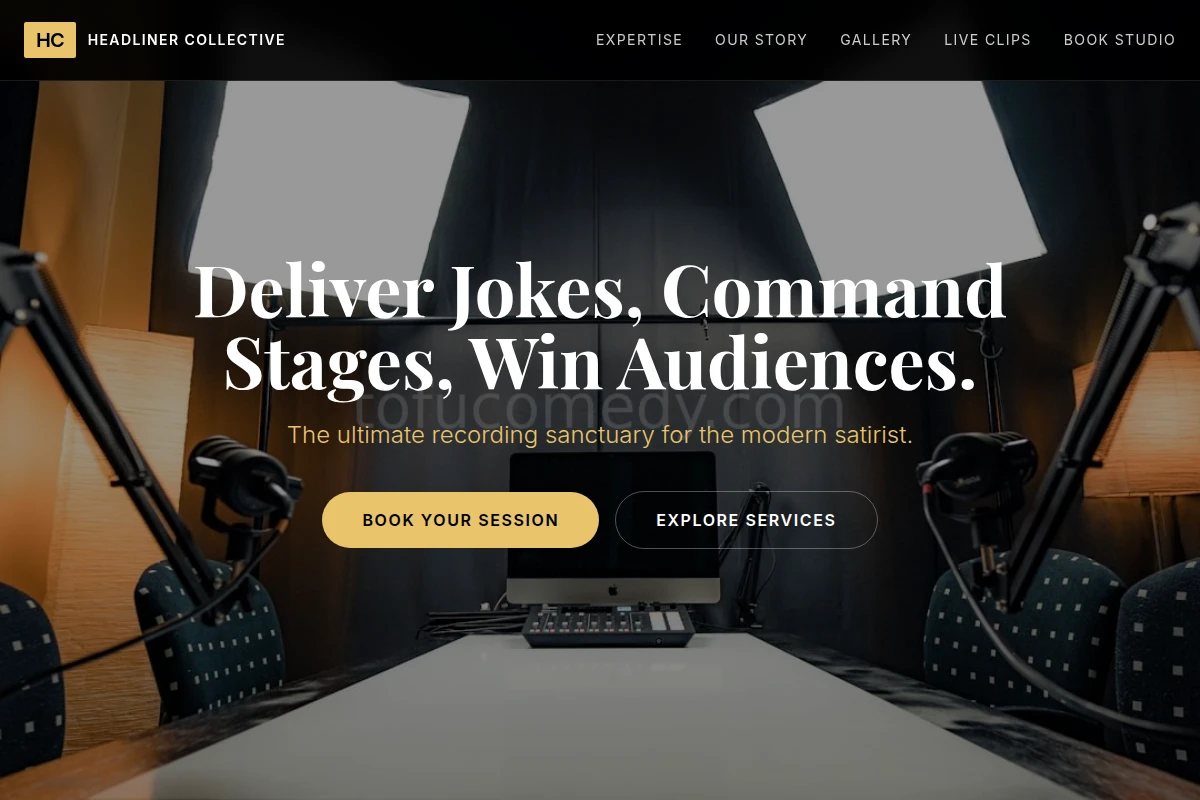 Satire Podcast Studio