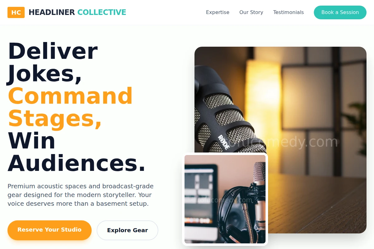 Heckler Podcast Studio